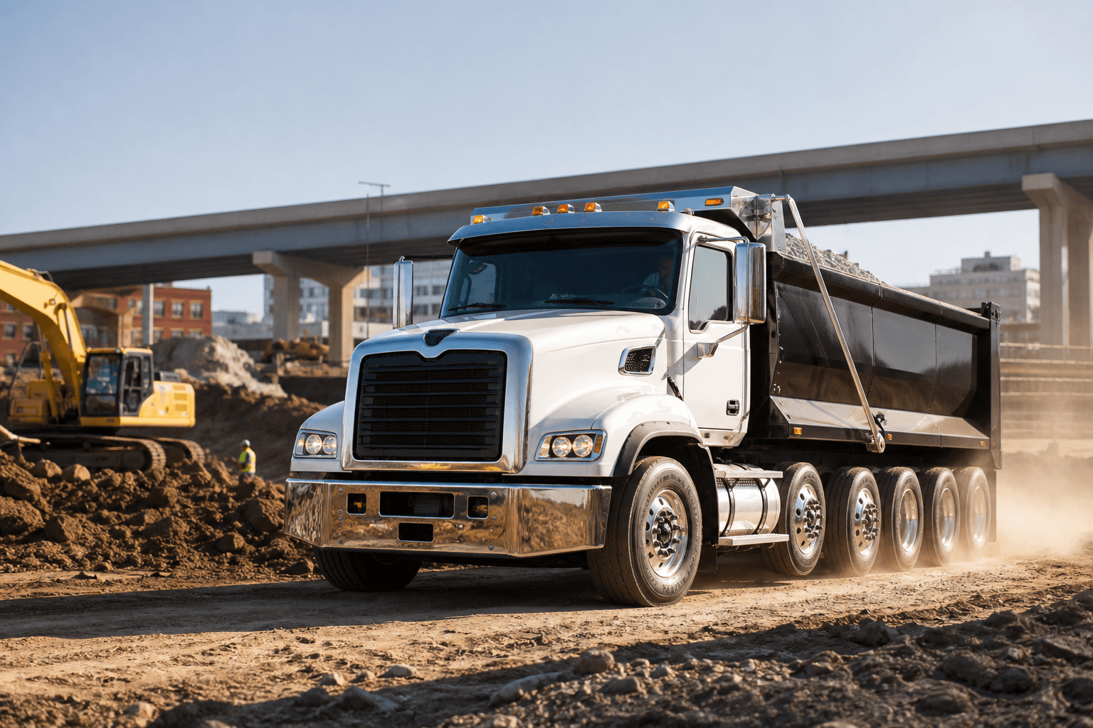Dump Trucks dispatch service